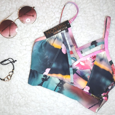Top tiras kisses & Roses