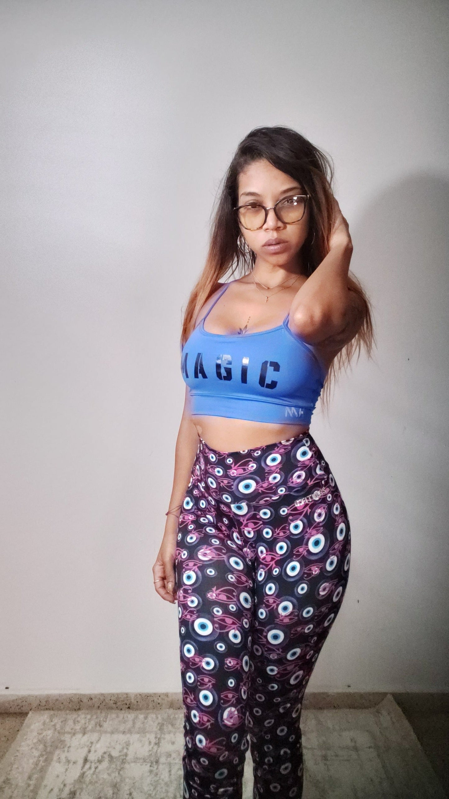 Leggings Greek eyes