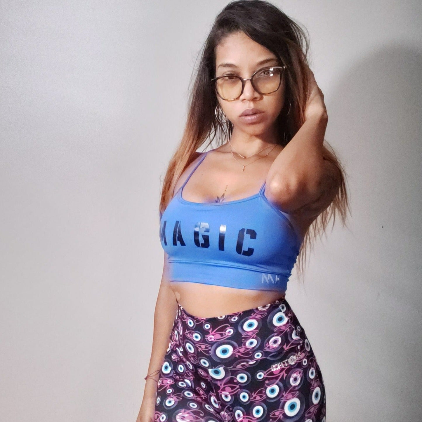 Top magic royal blue