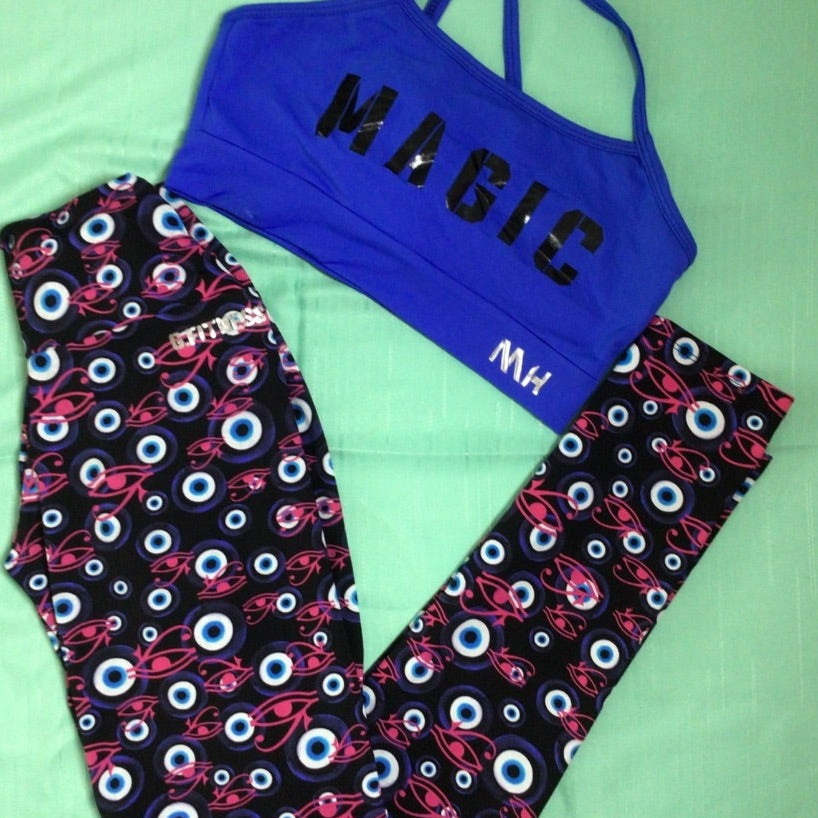 Leggings Greek eyes