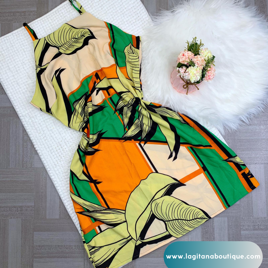 Vestido Tropical Palms